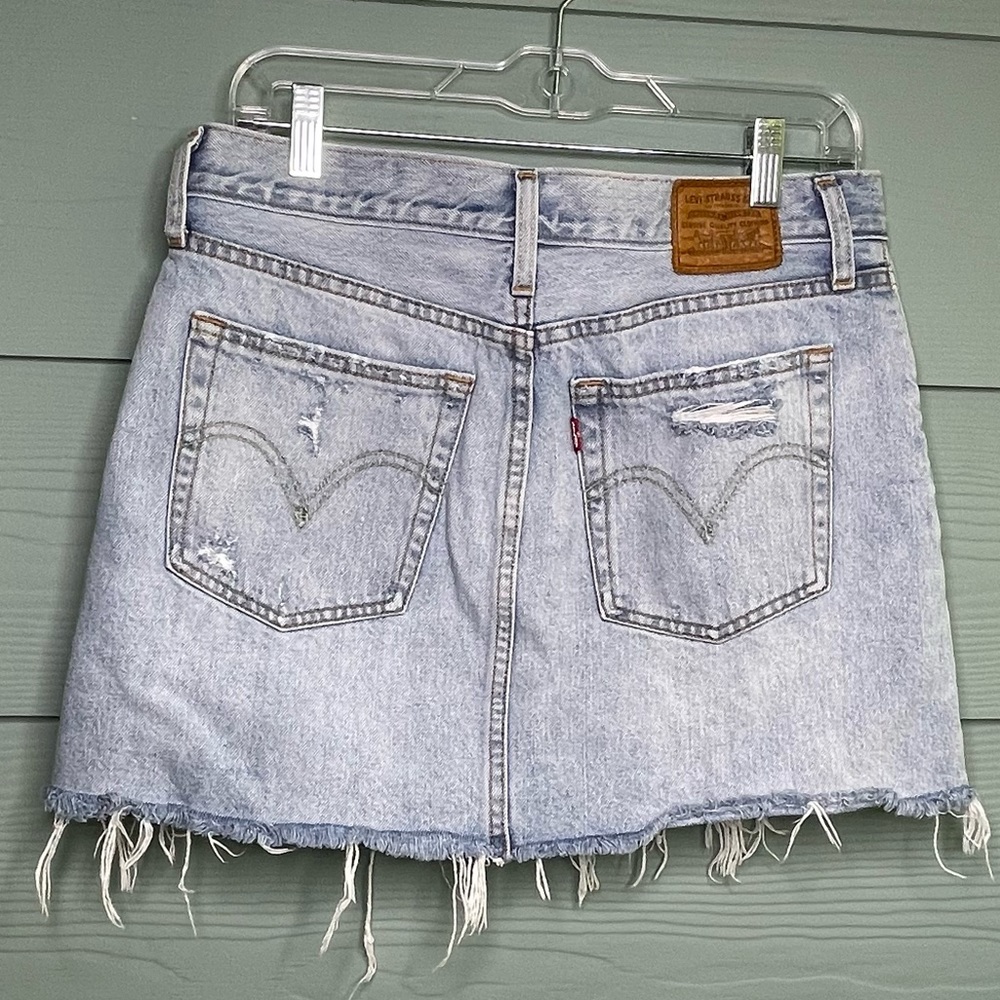 Levis Jeans Skirt Size W29 - Picture 4 of 8